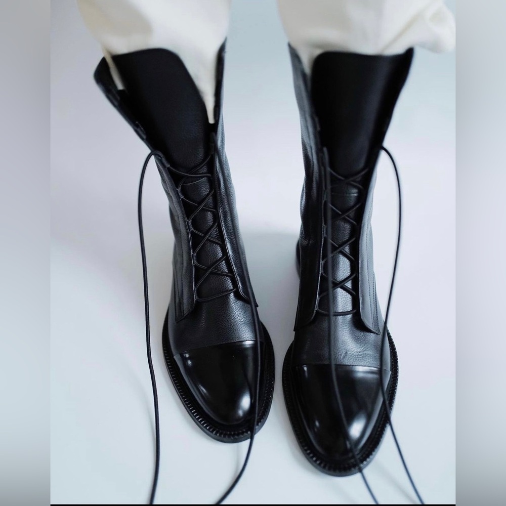 Black Boots. Great condition. Size 8.5 womens
